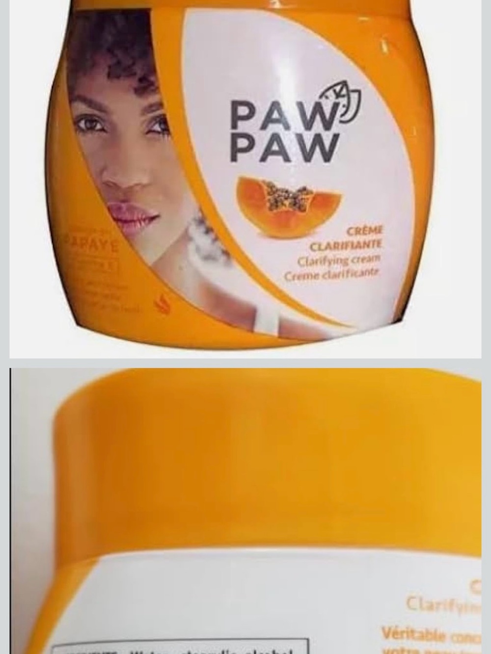 Clarifying Moisturizer Cream — Orange Jar